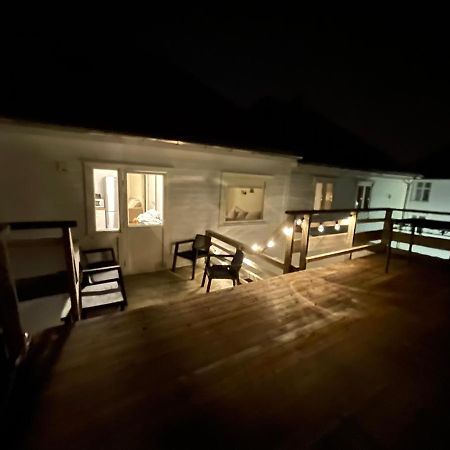 Central Bnb Stavanger At Bertis Ap 9 Generous Rooftop Terrace Exterior photo